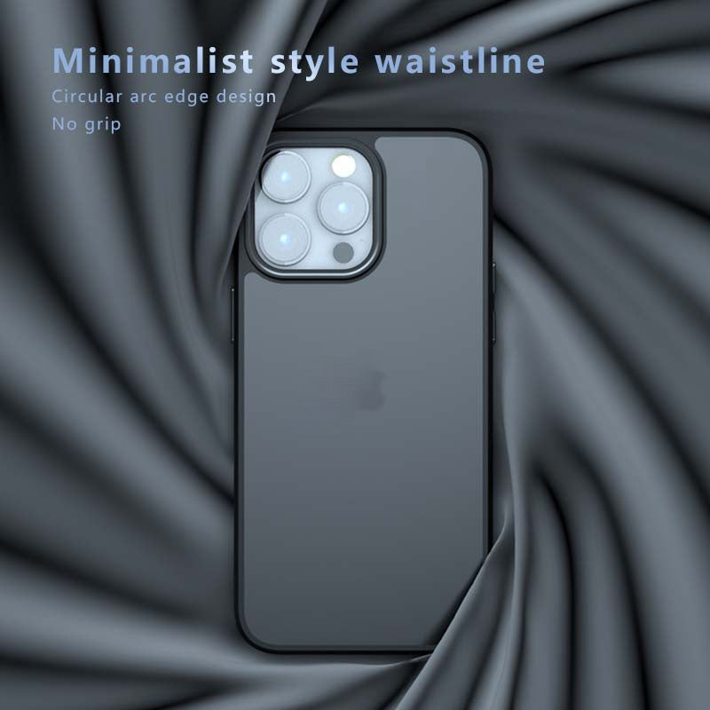 ELECTROPRIME For iPhone 15 Armor PC Hybrid TPU Phone Case(Transparent)