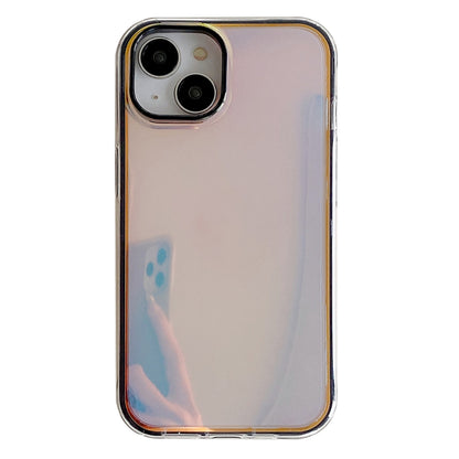 ELECTROPRIME For iPhone 15 Electroplated Aurora TPU + PC Phone Case(Black)