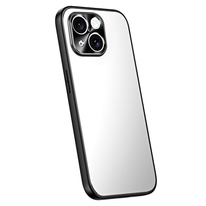 ELECTROPRIME For iPhone 15 Plus R-JUST RJ-61 Electroplating Frosted TPU + PC Phone Case(Silver)