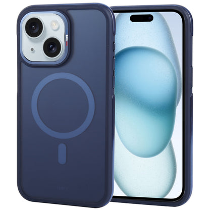 ELECTROPRIME For iPhone 15 TGVIS Vigor Series Airbag MagSafe Magnetic Phone Case(Gradient Blue)