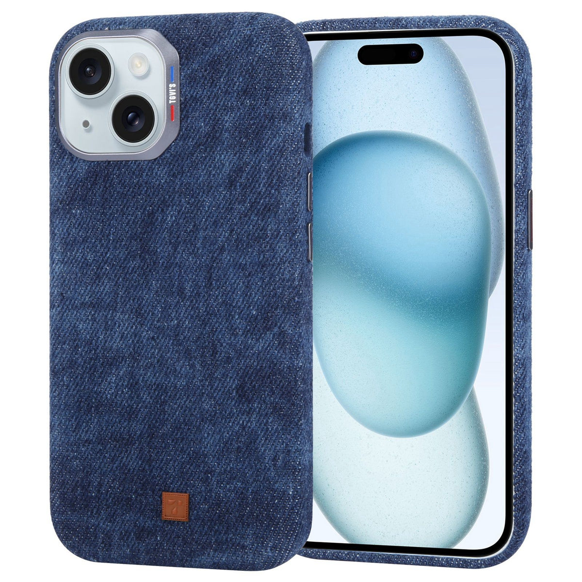 ELECTROPRIME For iPhone 15 Plus TGVIS Vida Series MagSafe Magnetic Phone Case(Blue)