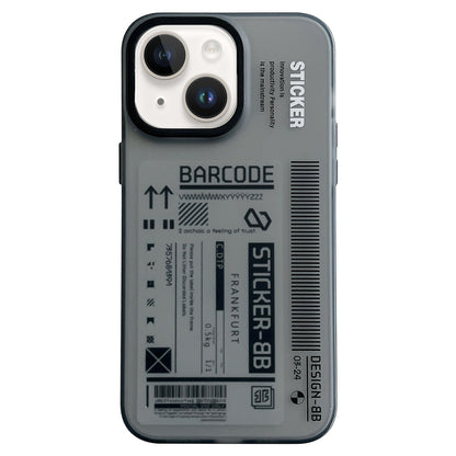 ELECTROPRIME For iPhone 15 Double-sided Coated Frosted Phone Case(Black)