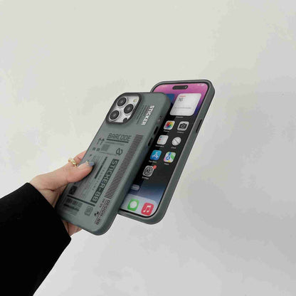 ELECTROPRIME For iPhone 15 Double-sided Coated Frosted Phone Case(Black)