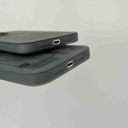 ELECTROPRIME For iPhone 15 Double-sided Coated Frosted Phone Case(Black)