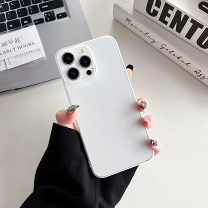 ELECTROPRIME For iPhone 15 Ice Series PC Full Coverage Shockproof Phone Case(White)