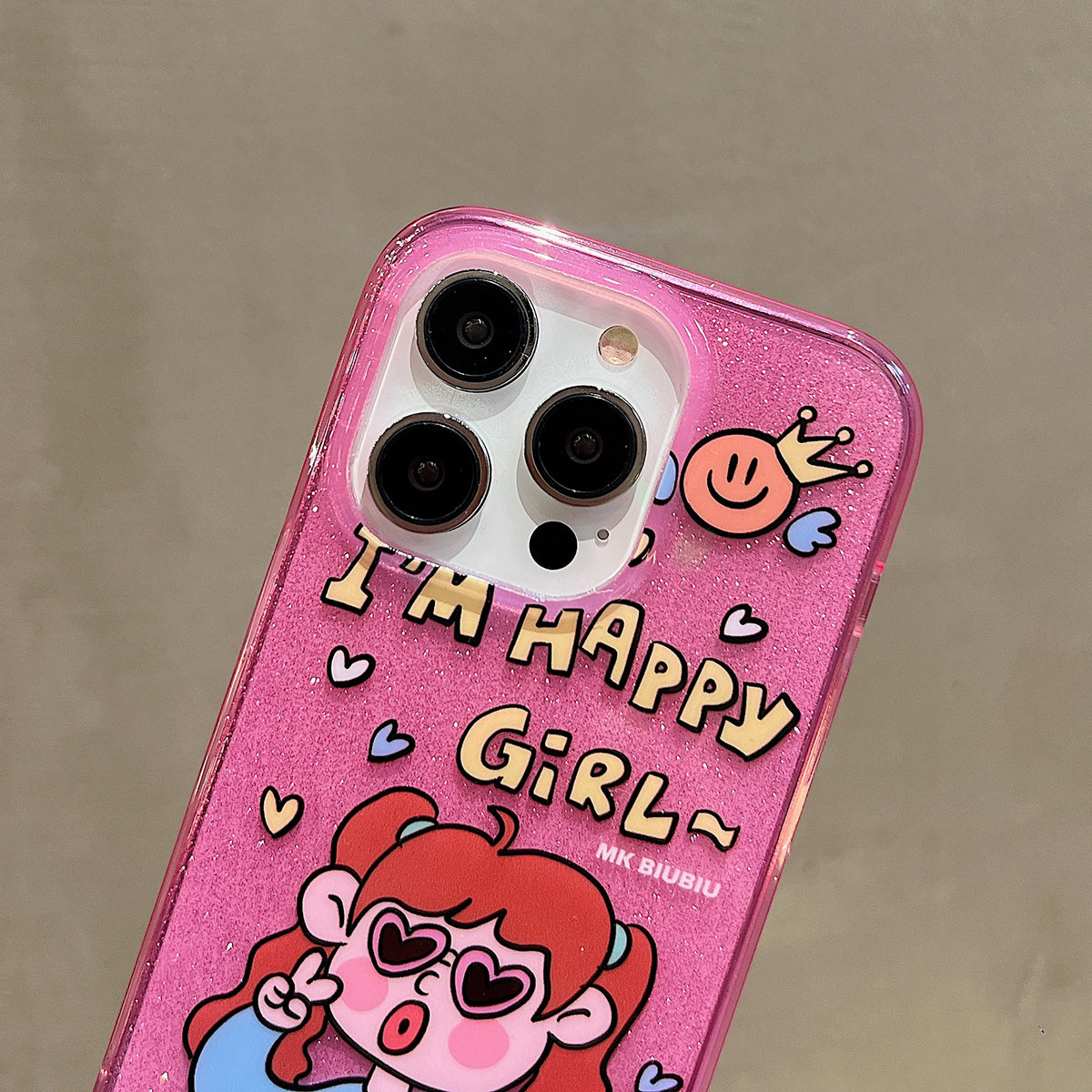 ELECTROPRIME For iPhone 15 Double Sided IMD Full Coverage TPU Phone Case(Rabbit T-shirt Girl)
