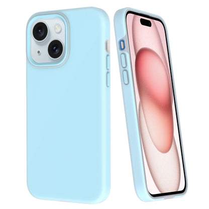ELECTROPRIME For iPhone 15 Big Hole Dopamine PC Phone Case(Blue)