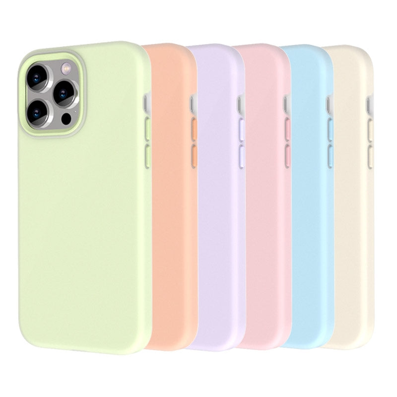 ELECTROPRIME For iPhone 15 Big Hole Dopamine PC Phone Case(Pink)