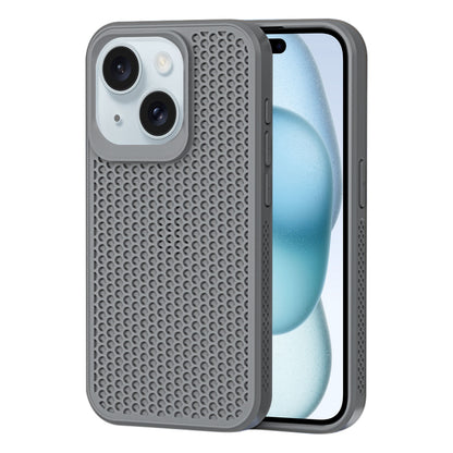 ELECTROPRIME For iPhone 15 Heat Dissipation Phone Case(Grey)