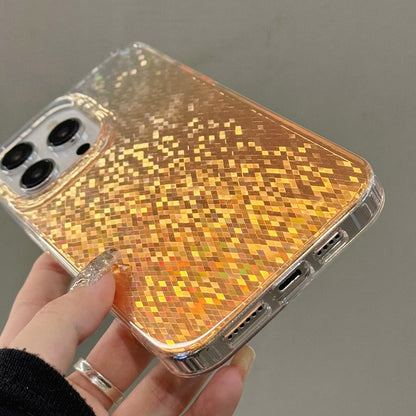 ELECTROPRIME For iPhone 15 Plus Dynamic Colorful Rhombus Diamond Series PC + TPU Phone Case(Purple)