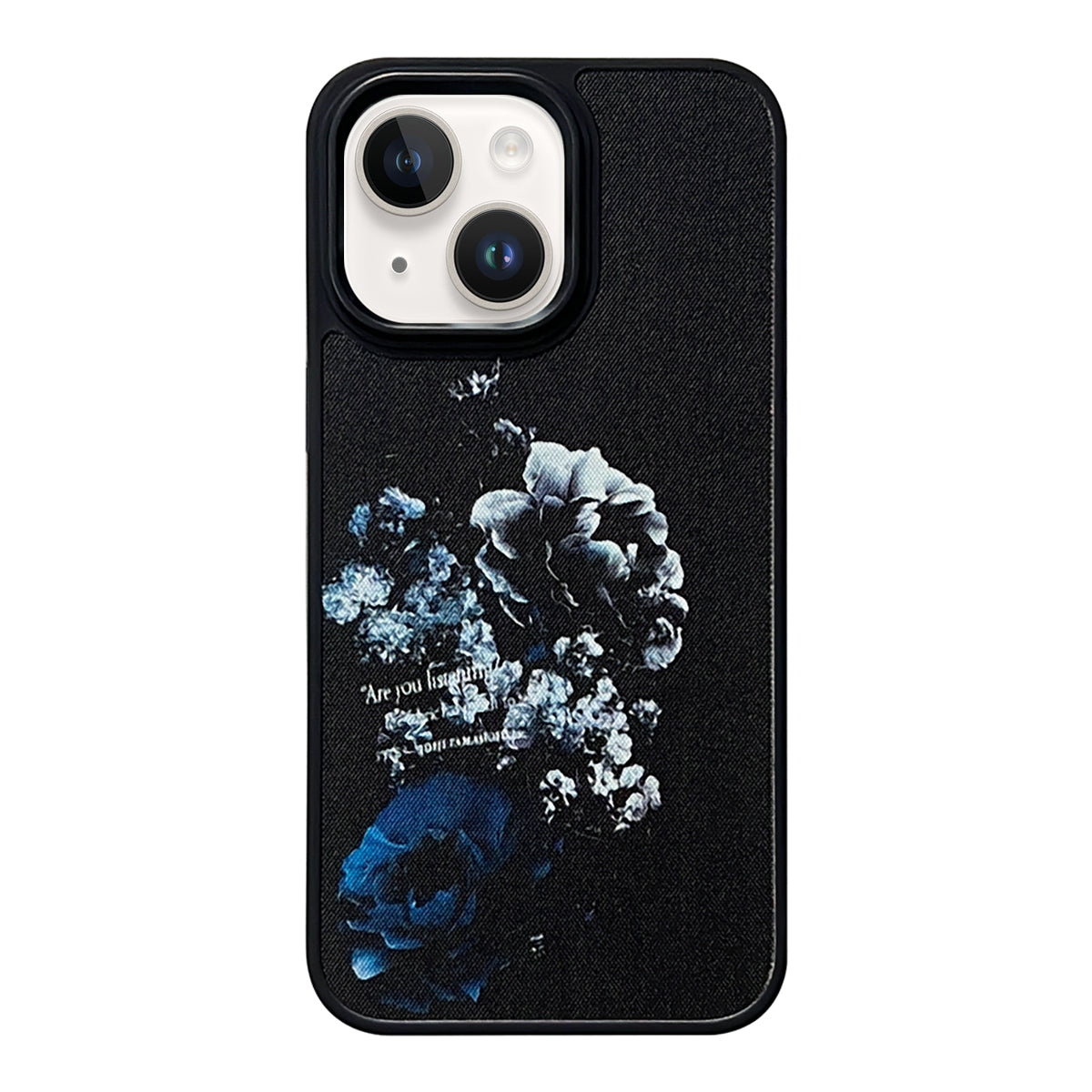 ELECTROPRIME For iPhone 15 Skin Feel Matte TPU+PC Shockproof Phone Case(Peony)