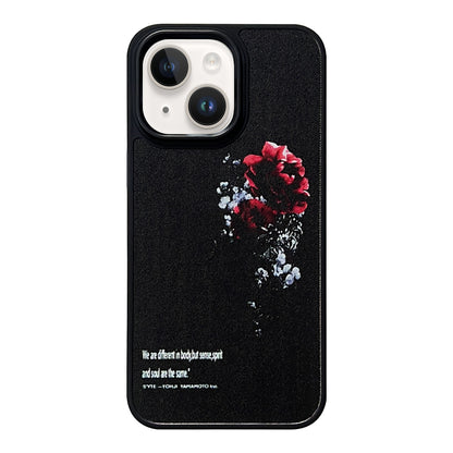 ELECTROPRIME For iPhone 15 Skin Feel Matte TPU+PC Shockproof Phone Case(Rose)