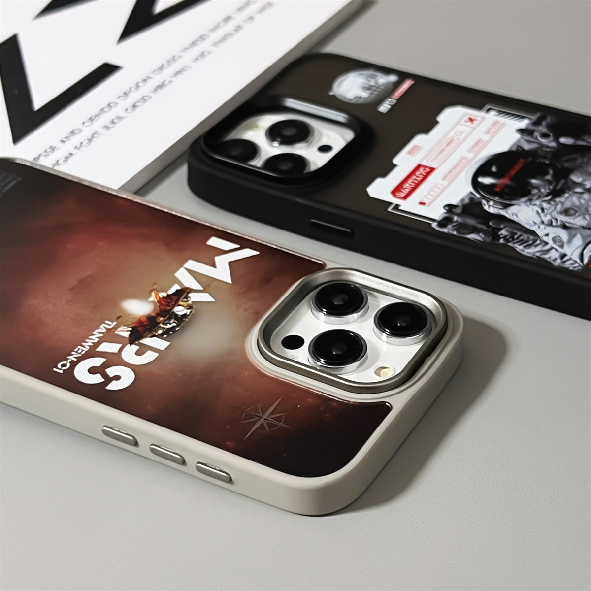 ELECTROPRIME For iPhone 15 Skin Feel Matte TPU+PC Shockproof Phone Case(Space Astronaut)