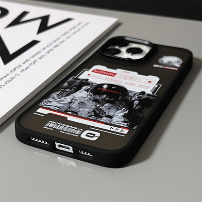 ELECTROPRIME For iPhone 15 Skin Feel Matte TPU+PC Shockproof Phone Case(Moon)