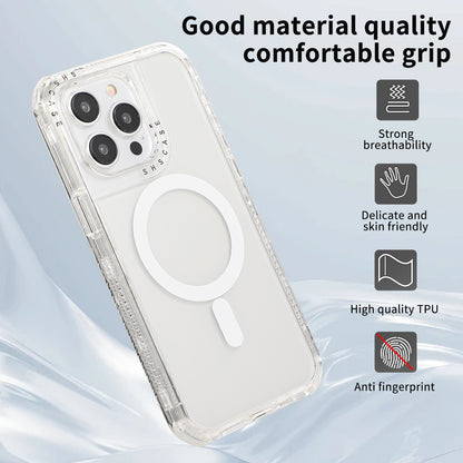 ELECTROPRIME For iPhone 15 Plus Dreamland MagSafe Magnetic 3 in 1 TPU + PC Phone Case(Transparent)