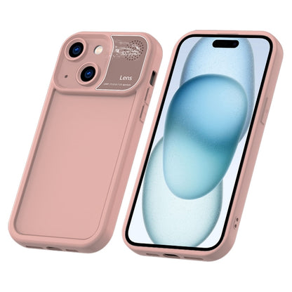 ELECTROPRIME For iPhone 15 Aromatherapy Liquid Silicone Phone Case(Pink)