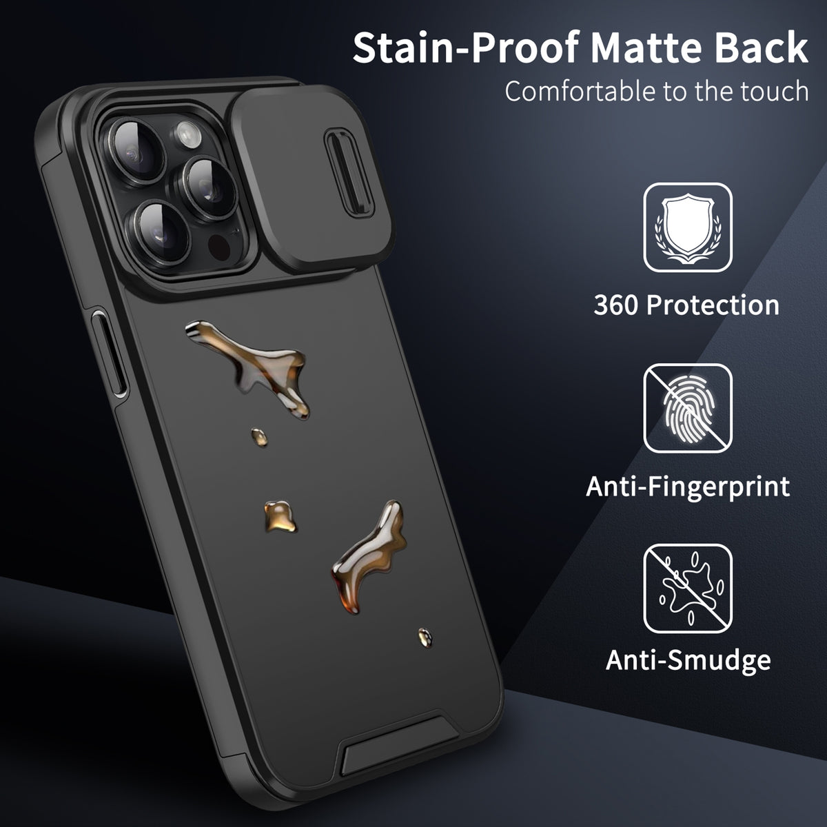 ELECTROPRIME For iPhone 15 Plus / 14 Plus Sliding Camshield TPU + PC Phone Case(Red)