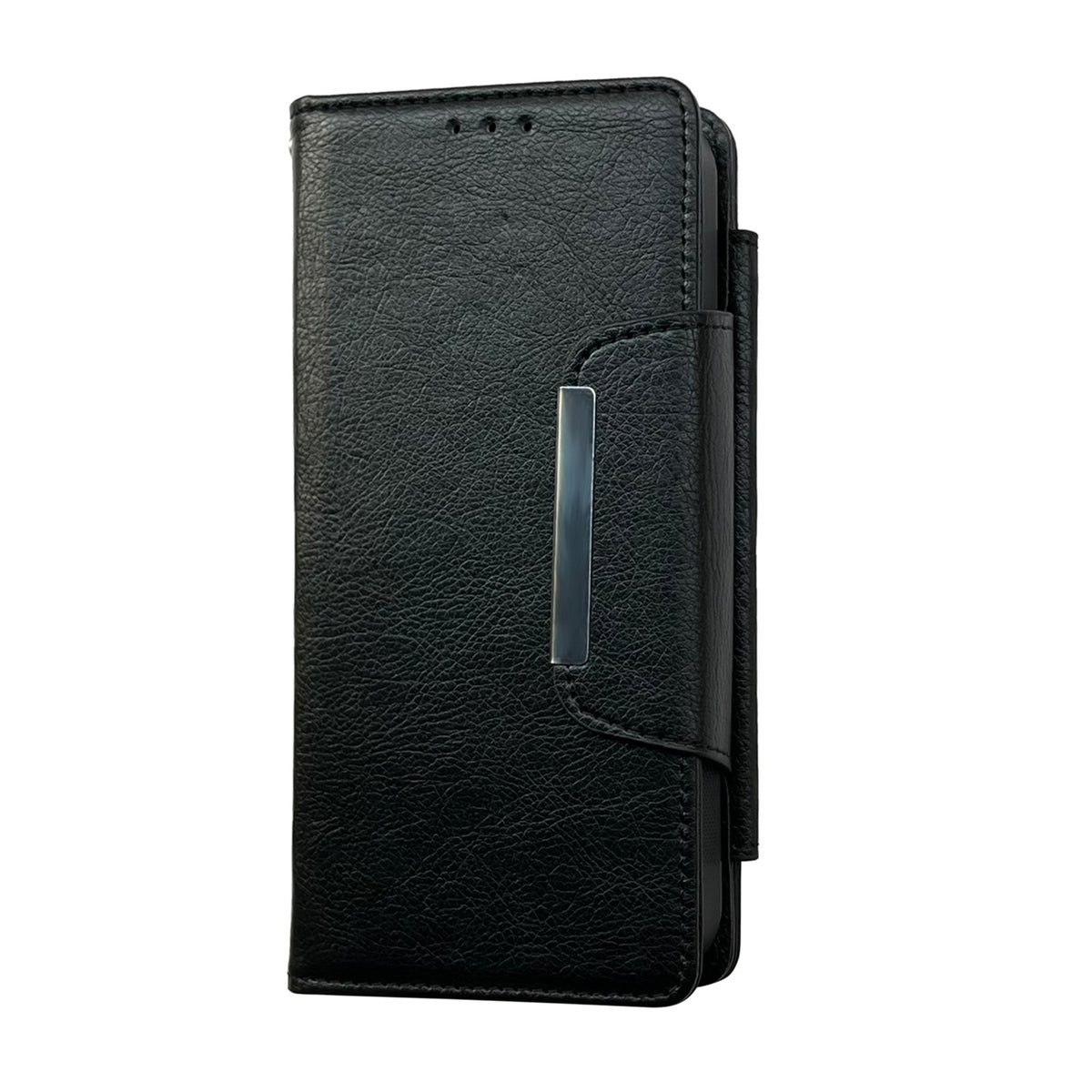 ELECTROPRIME For iPhone 15 Multifunctional Seven Cards Wallet Leather Phone Case(Black)
