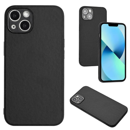 ELECTROPRIME For iPhone 15 R20 Leather Pattern Phone Single Case(Black)