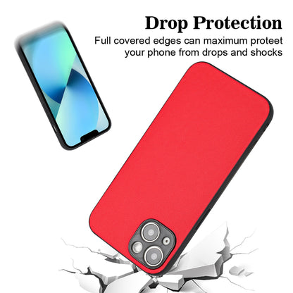 ELECTROPRIME For iPhone 15 R20 Leather Pattern Phone Single Case(Red)