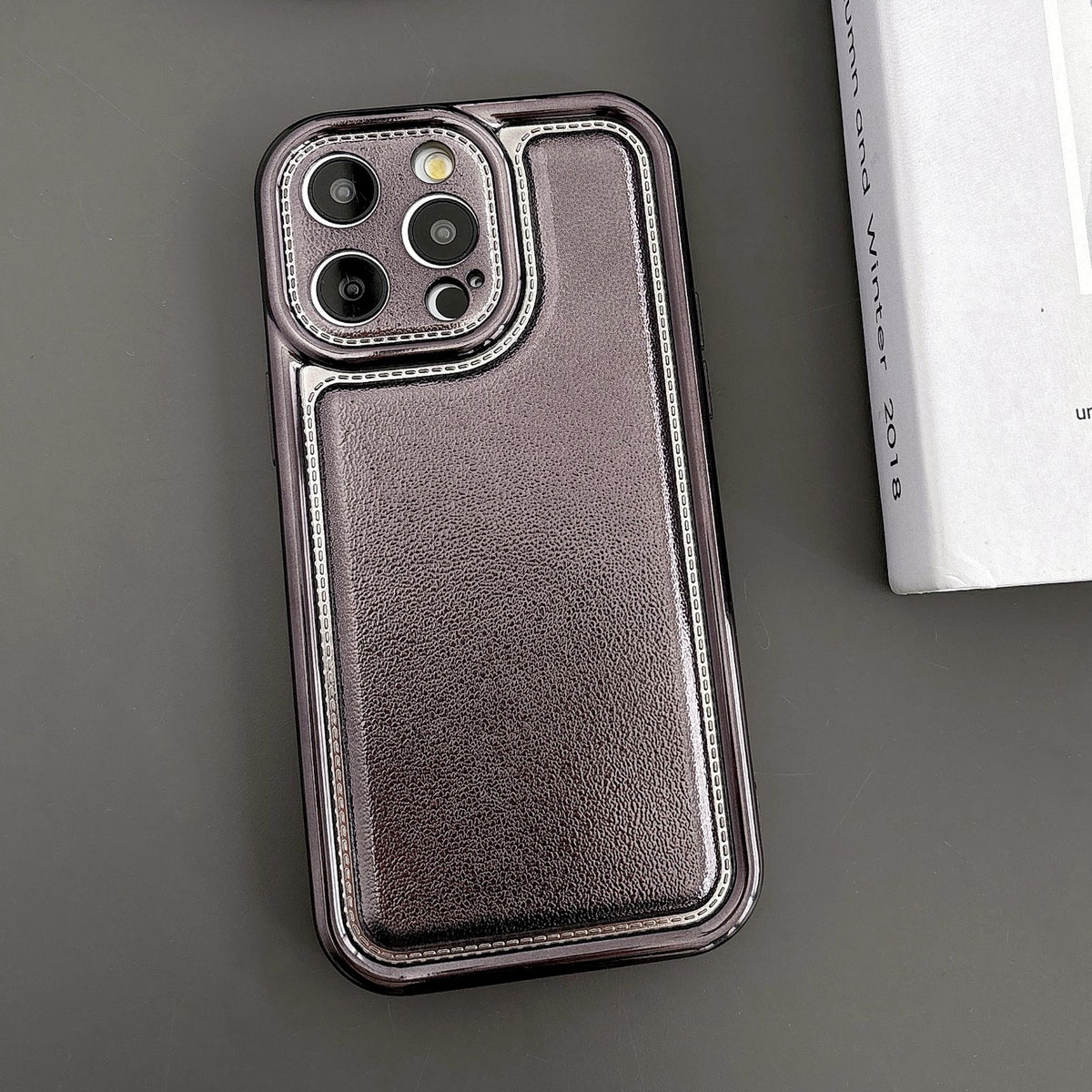 ELECTROPRIME For iPhone 15 Plus Electroplating Frosted TPU Phone Case(Black)