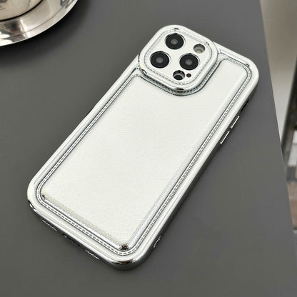 ELECTROPRIME For iPhone 15 Plus Electroplating Frosted TPU Phone Case(Black)
