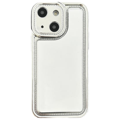ELECTROPRIME For iPhone 15 Plus Electroplating Mirror TPU Phone Case(Silver)