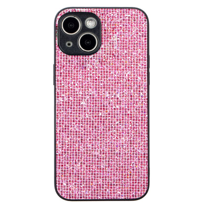 ELECTROPRIME For iPhone 15 Glitter Powder TPU Hybrid PC Phone Case(Pink)