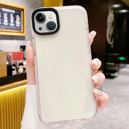ELECTROPRIME For iPhone 15 Kingsteel Wolf Color Point Transparent Phone Case(White)