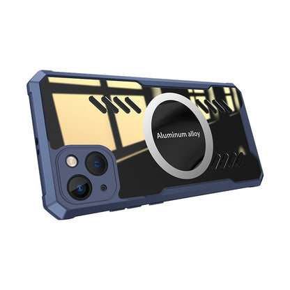 ELECTROPRIME For iPhone 15 Gaming Cooling Phone Case(Blue)