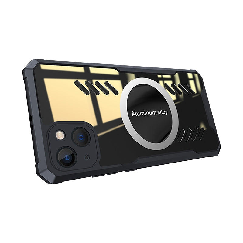 ELECTROPRIME For iPhone 15 Plus Gaming Cooling Phone Case(Black)