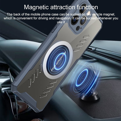 ELECTROPRIME For iPhone 15 Plus Gaming Cooling Phone Case(Black)
