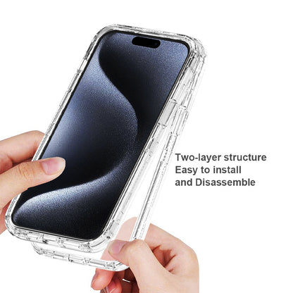 ELECTROPRIME For iPhone 15 Plus Acrylic Transparent Phone Case