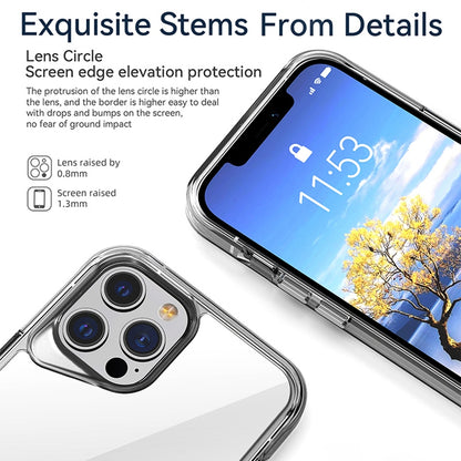 ELECTROPRIME For iPhone 15 Plus Ice Transparent Series TPU + PC + Acrylic Hybrid Phone Case(Green)