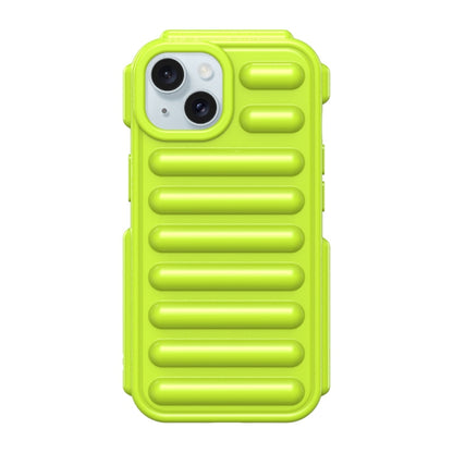 ELECTROPRIME For iPhone 15 Capsule Series Candy Color TPU Phone Case(Green)