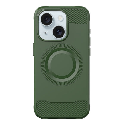 ELECTROPRIME For iPhone 15 Plus Skin Feel Frosted TPU Phone Case(Green)