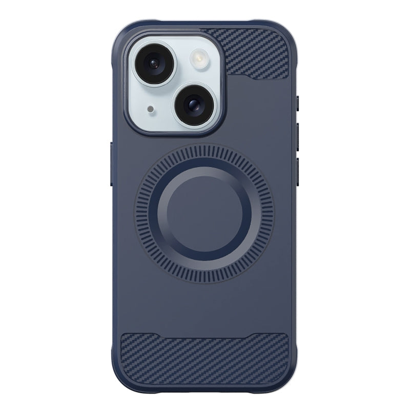 ELECTROPRIME For iPhone 15 Skin Feel Frosted TPU Phone Case(Blue)