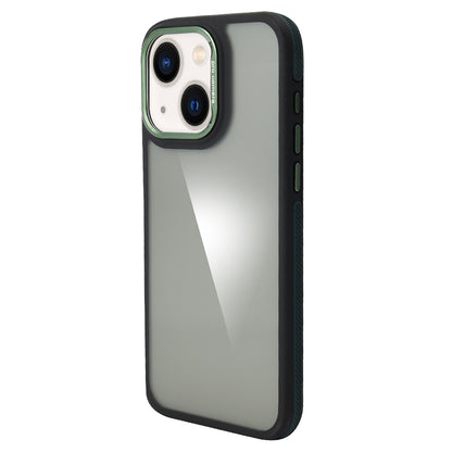 ELECTROPRIME For iPhone 15 Gold Shield 3 in 1 Phone Case(Green)