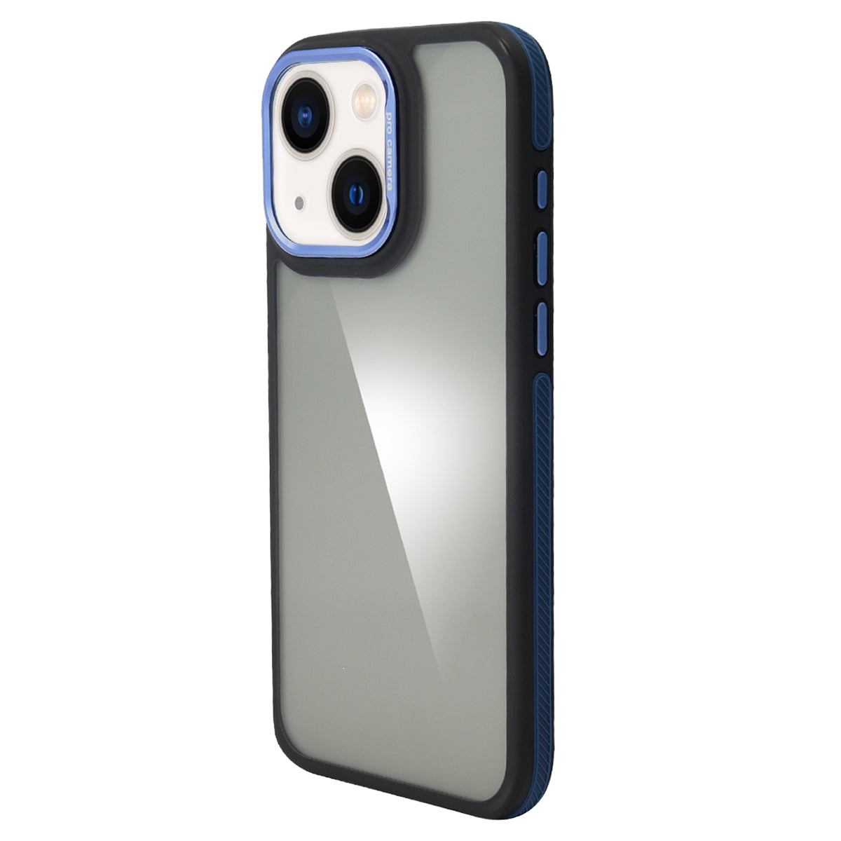 ELECTROPRIME For iPhone 15 Gold Shield 3 in 1 Phone Case(Royal Blue)