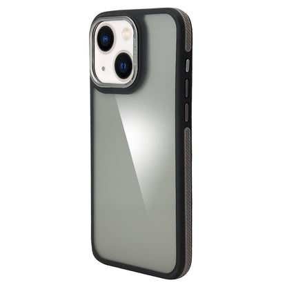 ELECTROPRIME For iPhone 15 Gold Shield 3 in 1 Phone Case(Brown)