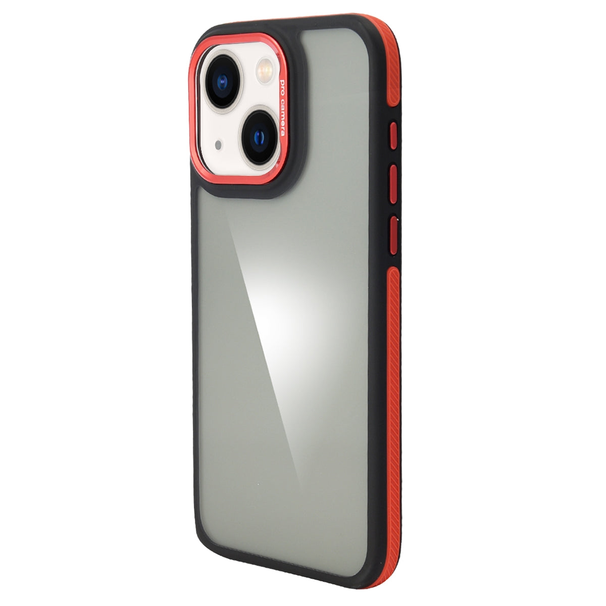 ELECTROPRIME For iPhone 15 Gold Shield 3 in 1 Phone Case(Red)