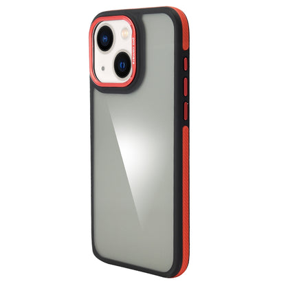 ELECTROPRIME For iPhone 15 Gold Shield 3 in 1 Phone Case(Red)