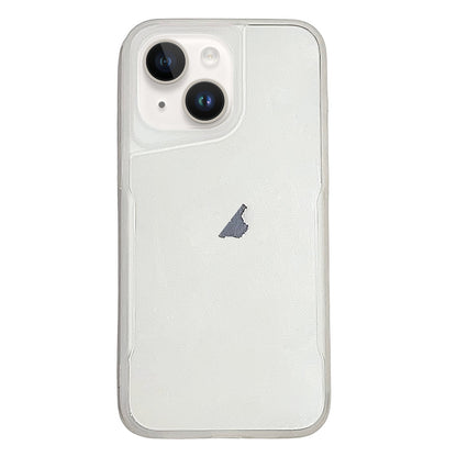 ELECTROPRIME For iPhone 15 Plus Transparent Blade TPU Phone Case