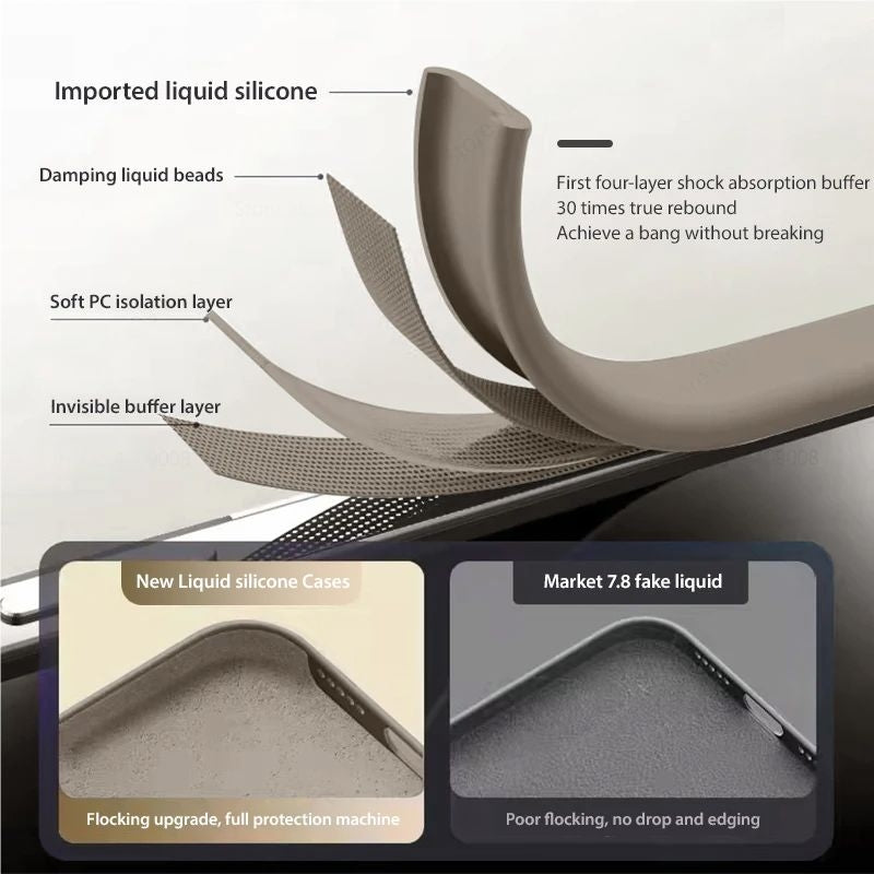 ELECTROPRIME For iPhone 15 Liquid Silicone MagSafe Phone Case(Blue)
