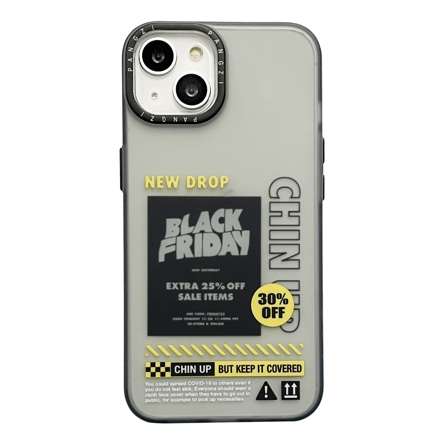 ELECTROPRIME For iPhone 15 Double Layer Frosted IMD Series TPU + PC Phone Case(Label NEW DROP)