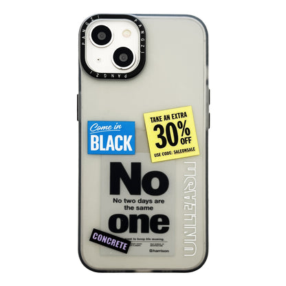 ELECTROPRIME For iPhone 15 Double Layer Frosted IMD Series TPU + PC Phone Case(Discount Label)
