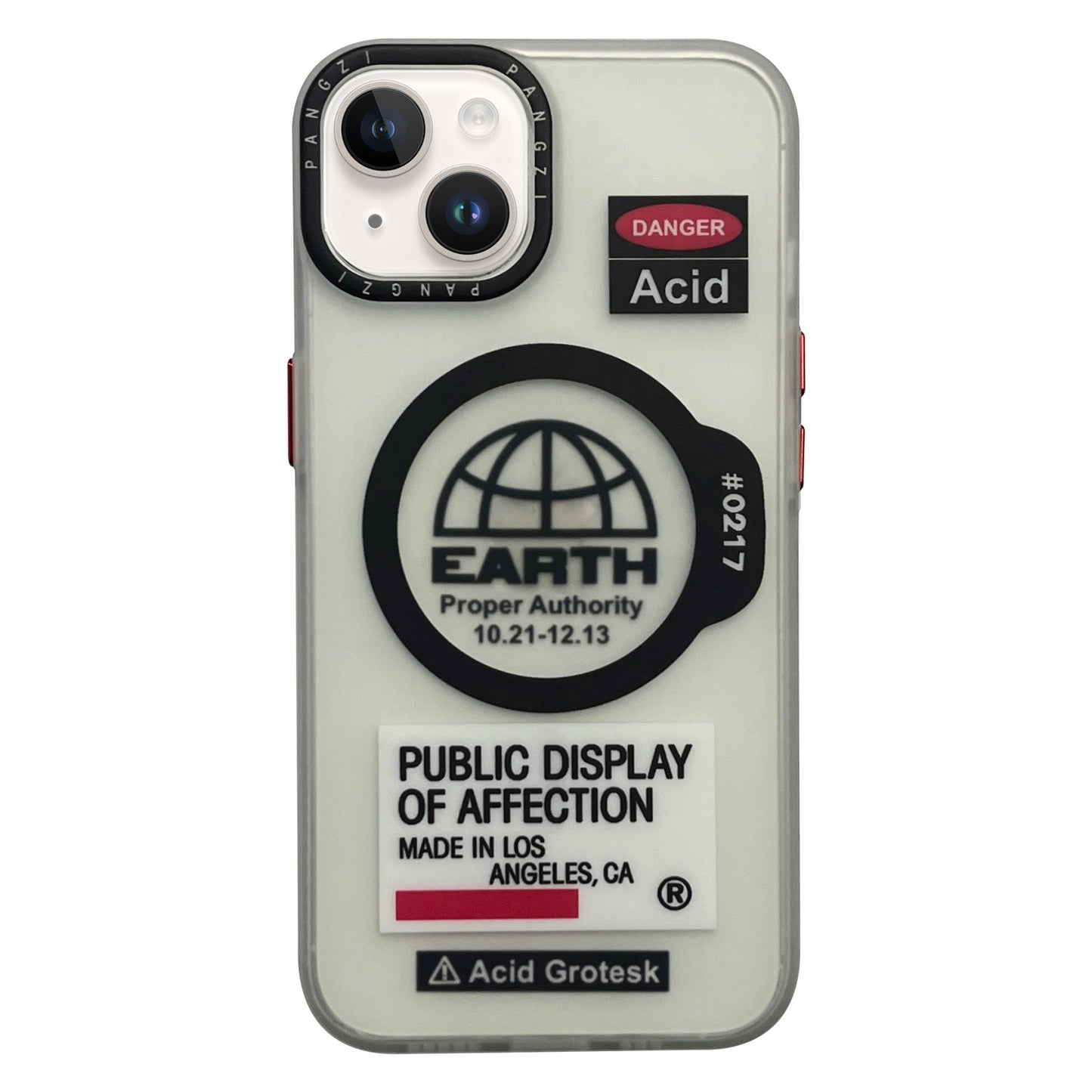 ELECTROPRIME For iPhone 15 Double-Layer Frosted IMD MagSafe Phone Case(EARTH)