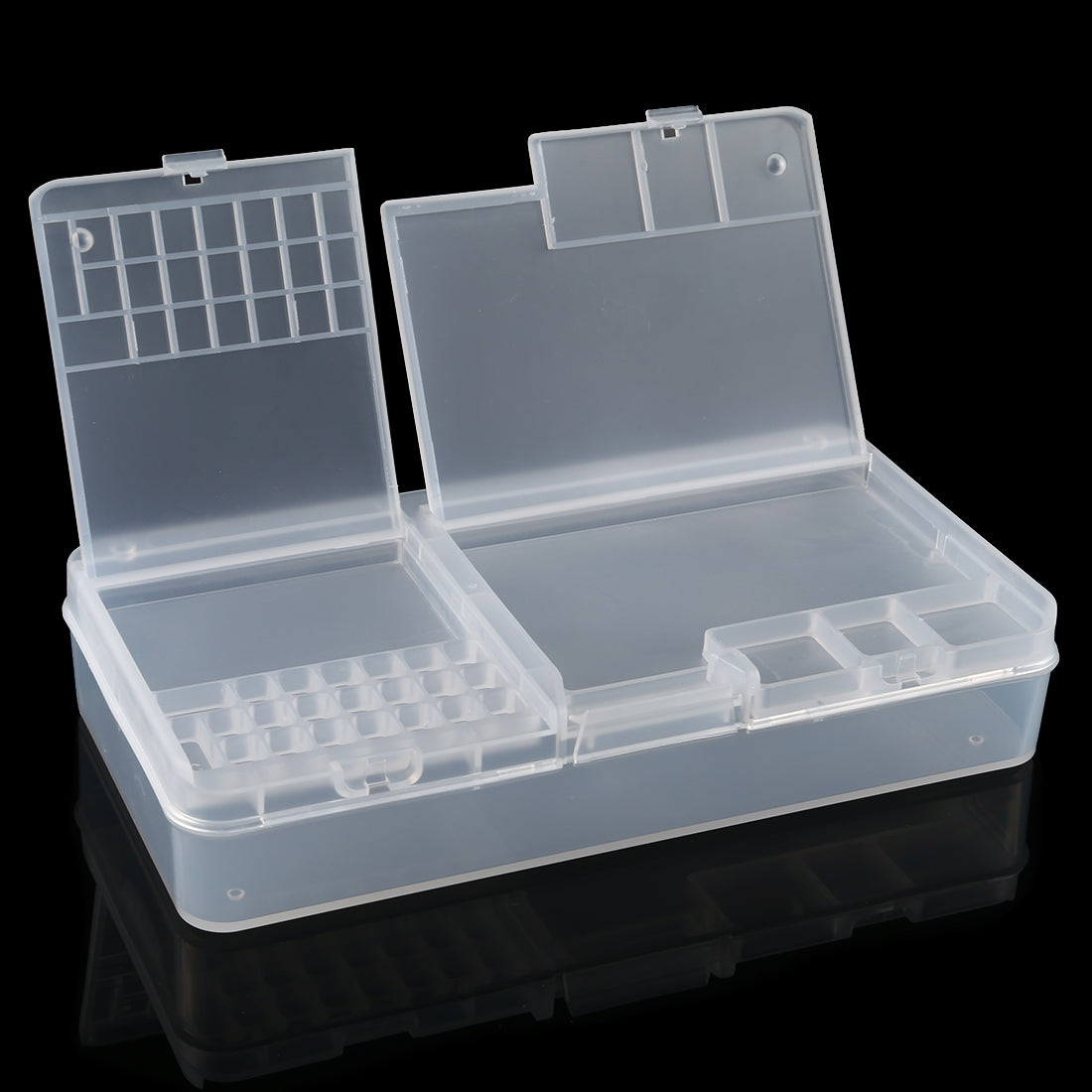 ELECTROPRIME W203 Plastic Organizer Container Storage Box for Jewelry Earring Fishing Hook Mobile Device Accessories Small Accessories