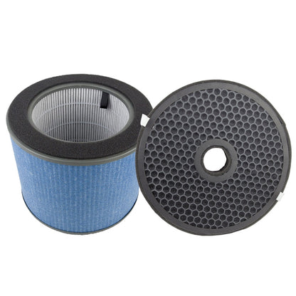 ELECTROPRIME For Haier F300/MFC F330/MFA Air Purifier Replacement Screen Strainer HEPA + Activated Carbon Filter Element Set