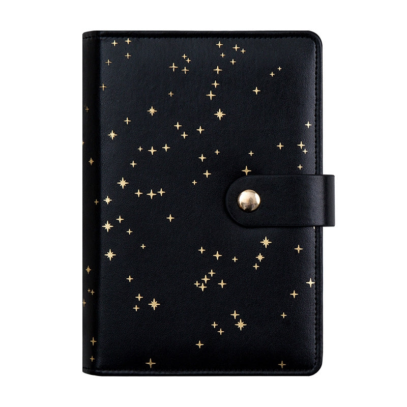 ELECTROPRIME A6 Loose-leaf Notebook Student Diary Book Creative Starry Sky Gift